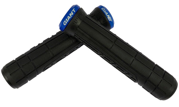 PUÑOS GIANT GIANT SWAGE SINGLE LOCK-ON GRIP BLACK/BLUE