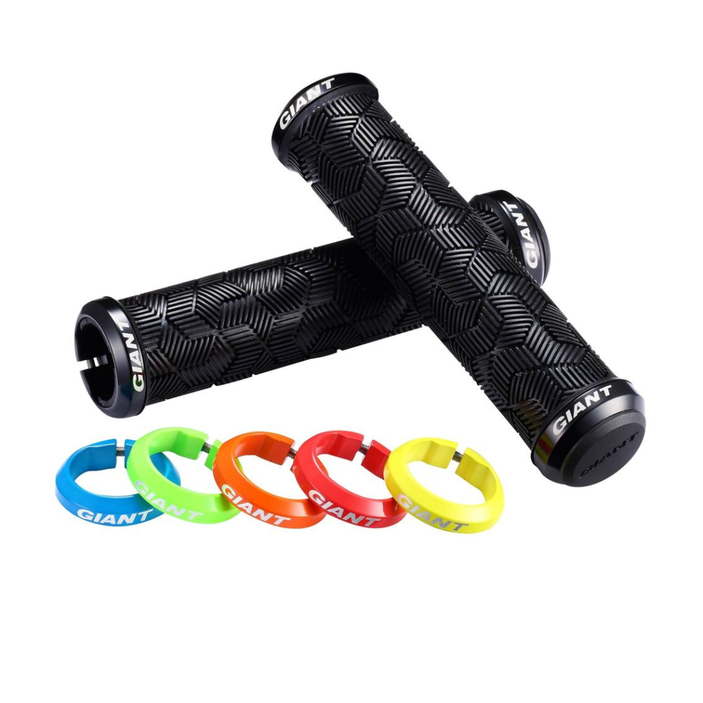 PUÑOS GIANT GIANT TACTAL DOUBLE LOCK-ON GRIP BLACK