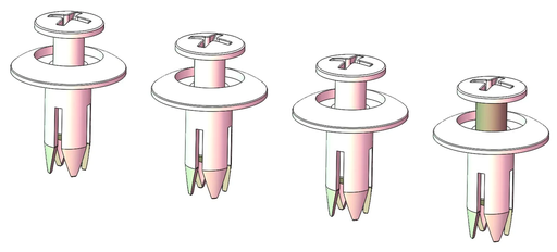 [8880588] REPUESTO YAKIMA WINDSHIELD RETAINER SCREWS