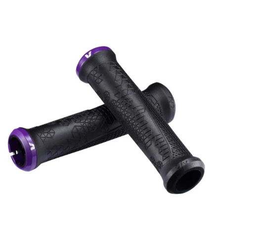 [190000127] PUÑOS LIV LIV SUPERA SINGLE LOCK-ON GRIP BLACK/PURPLE